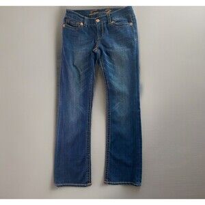 Seven Jeans Womens Size 28 Boot Cut Denim Cowgirl Cowboy Western Low Rise Trendy